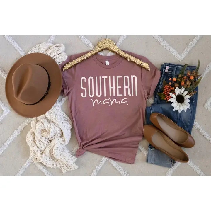 Southern Mama Tshirt in Orchid