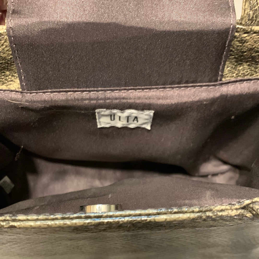 Brown Snakeskin-look Handbag