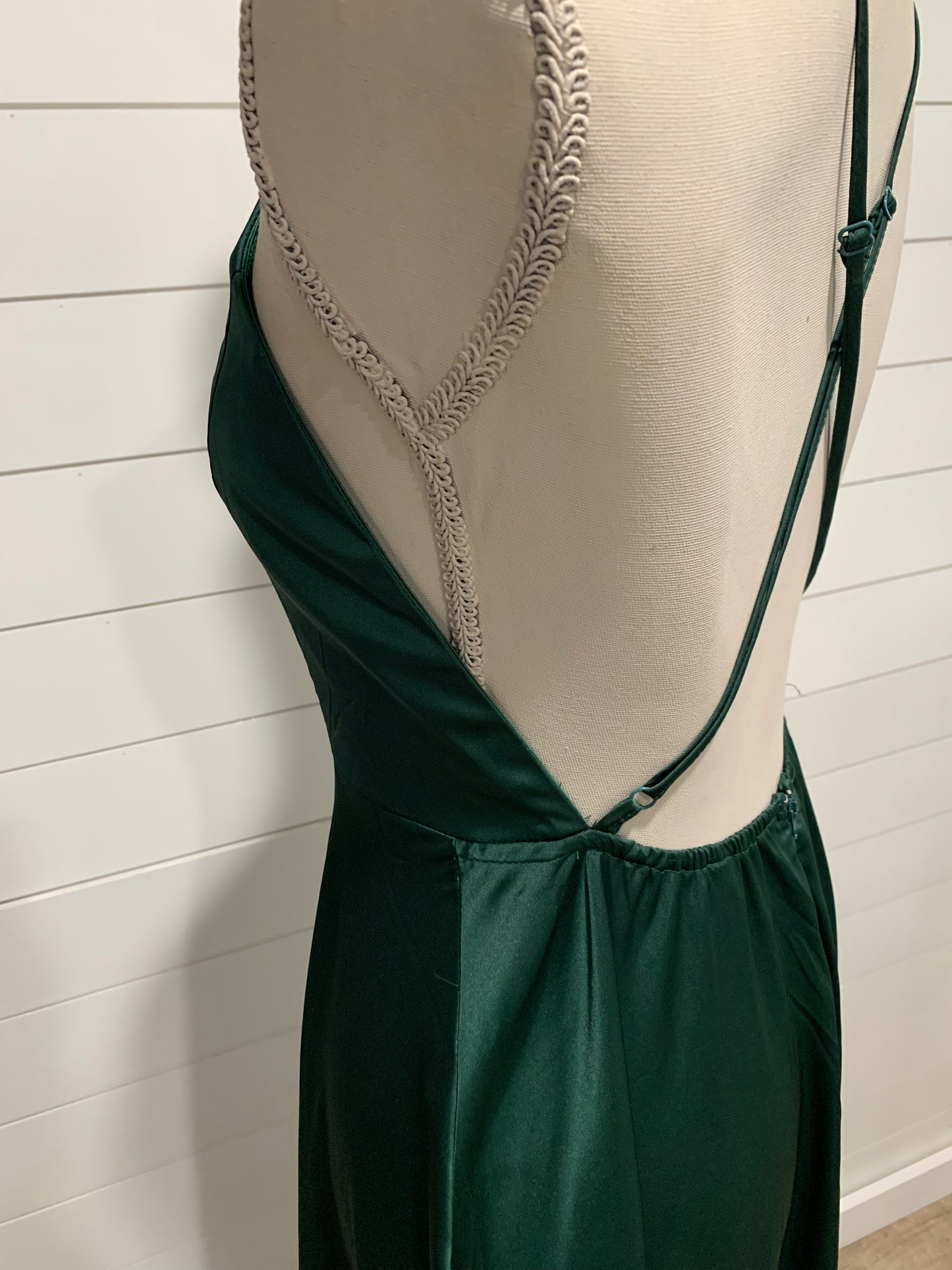 Hunter Green Long Dress