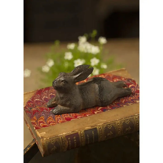 Large Cast Iron Rabbit