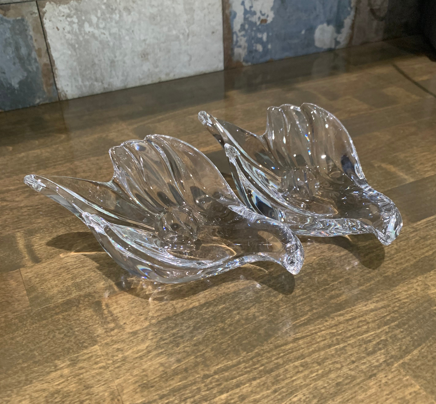 Gorham Lead Crystal Swallow Bird