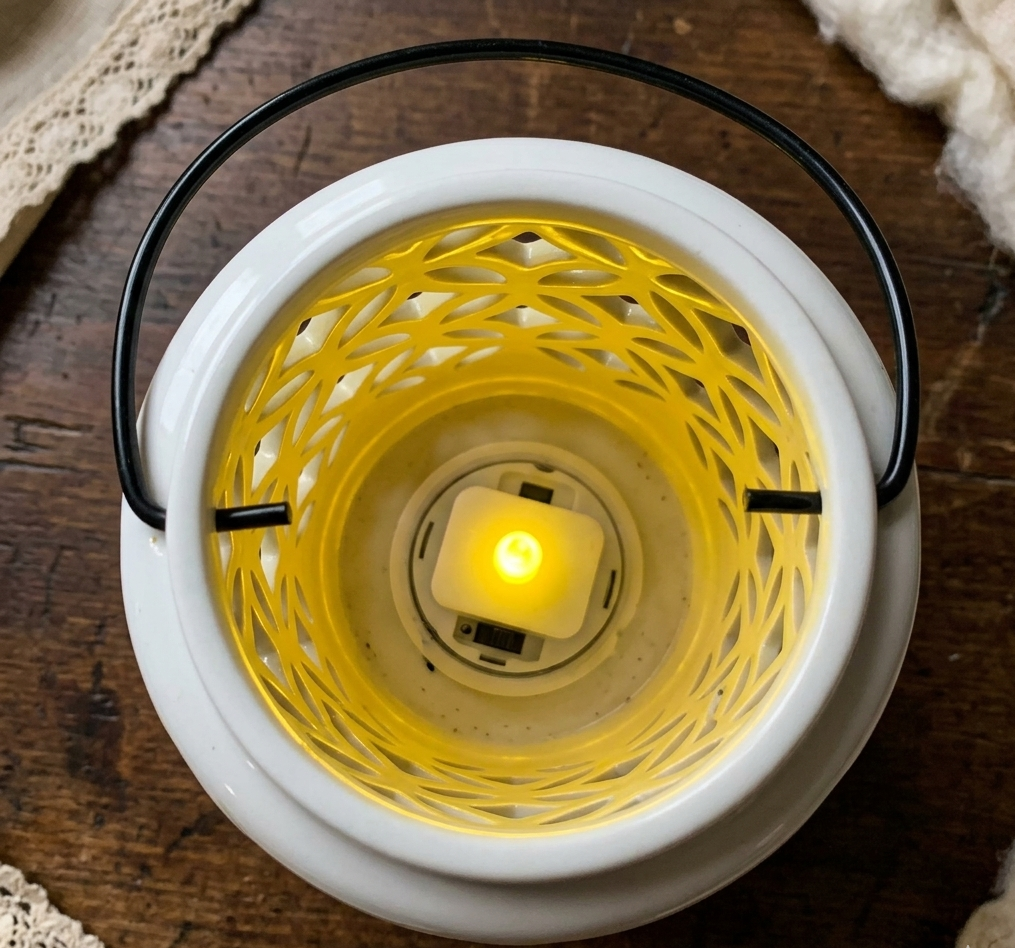 White and Yellow Lantern