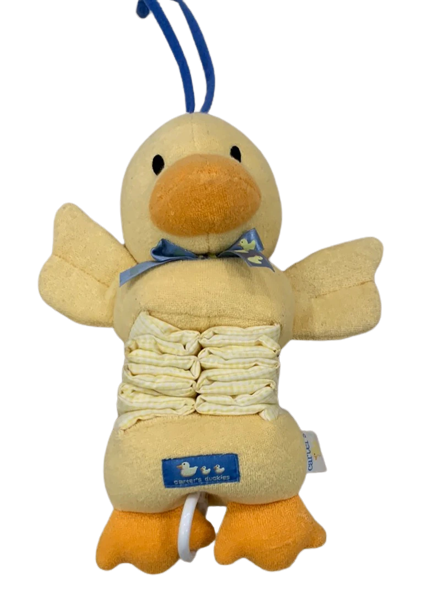 Carters Yellow Duck Plush Pull