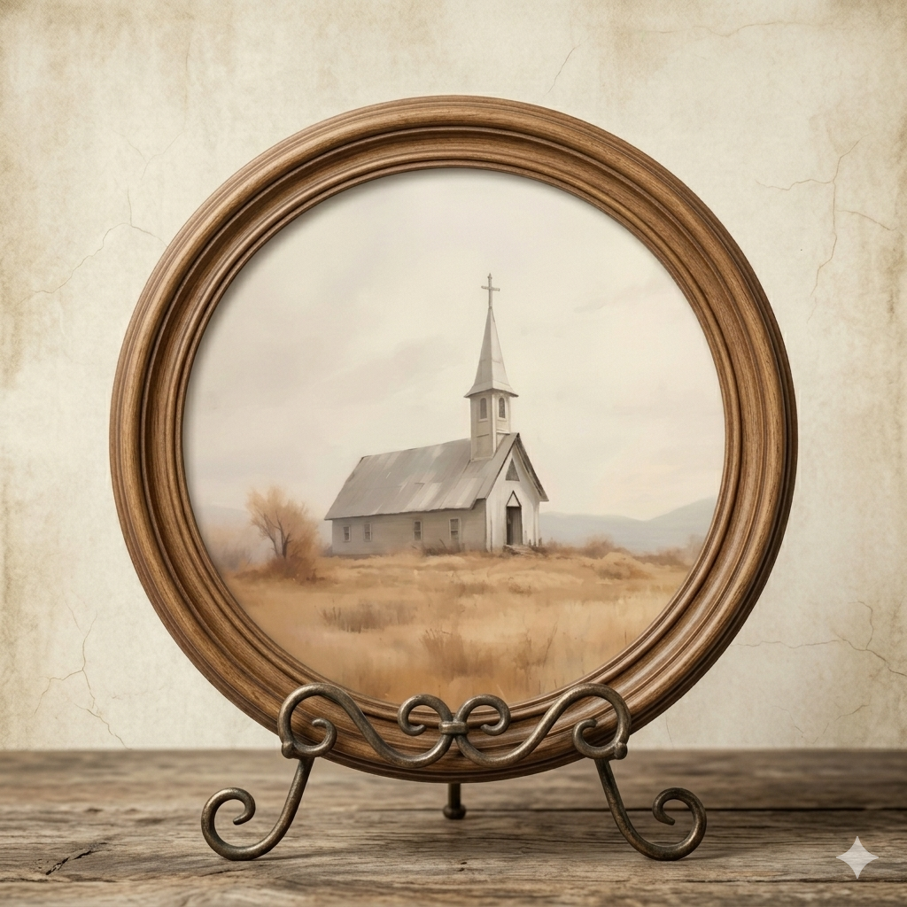 Church Art 8" Round