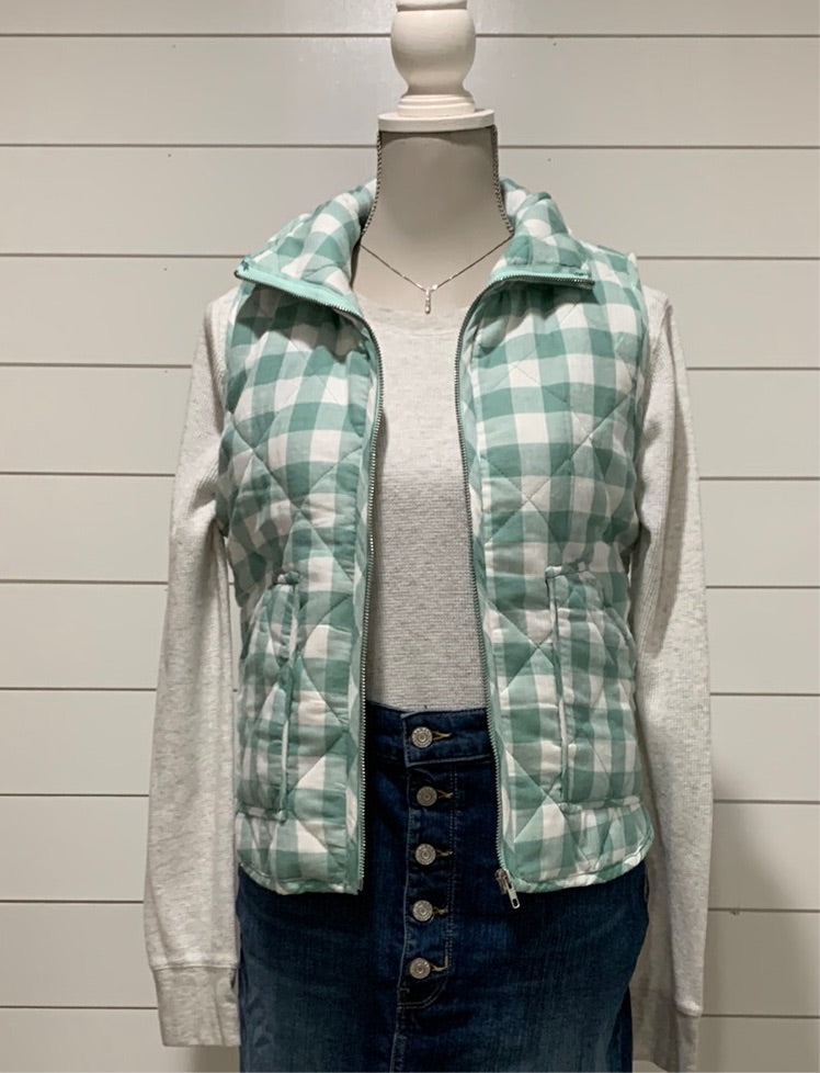 Plaid Vest
