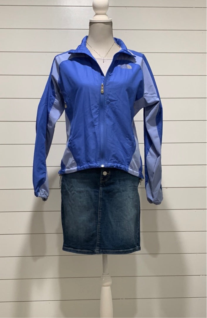 Blue North Face Rain Jacket