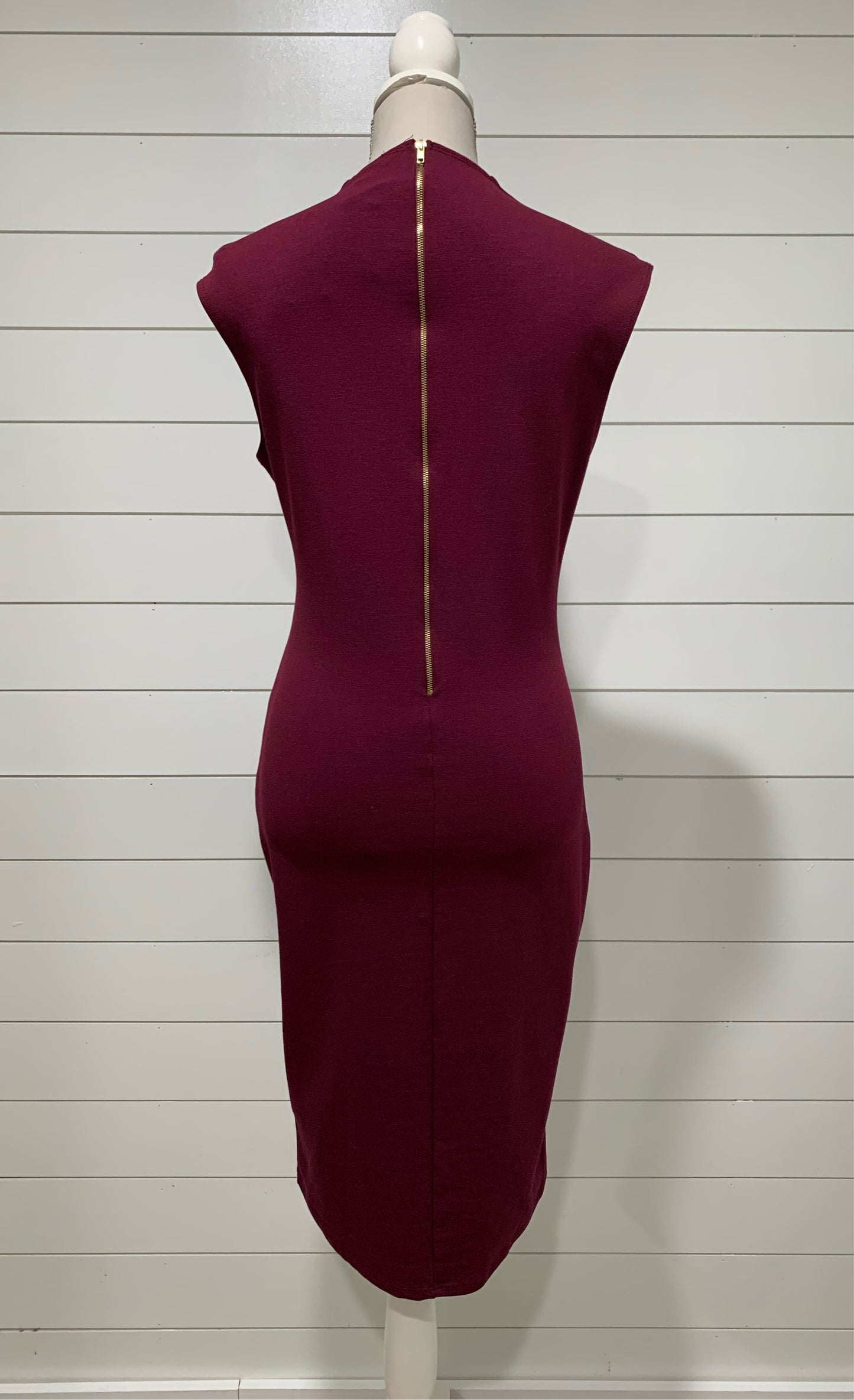 Maroon Dress