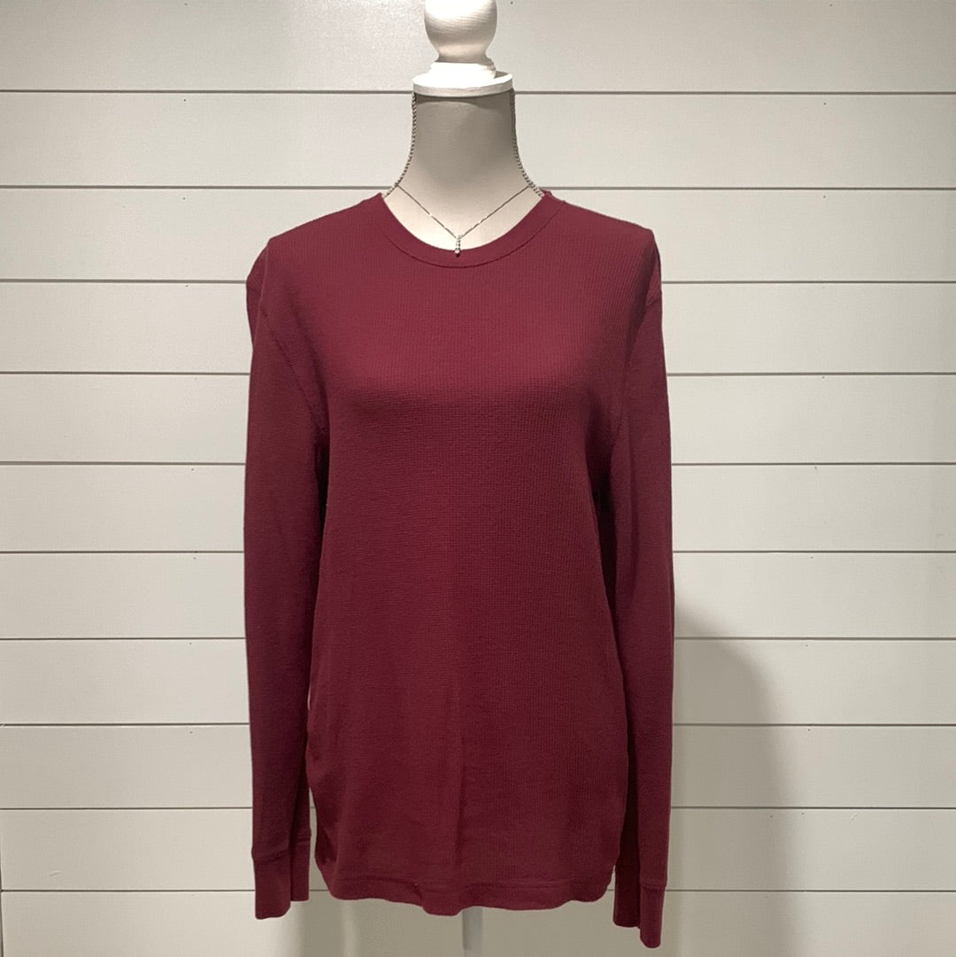 Burgundy Thermal Shirt