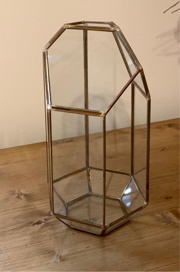 Tall Geometric Terrarium