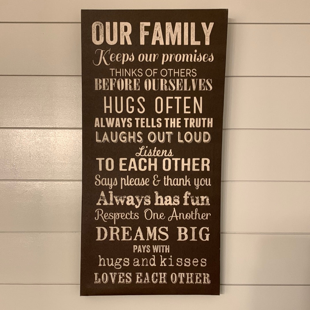 Our Family Canvas