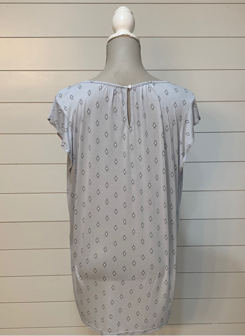 Pastel Blue Diamond Shirt